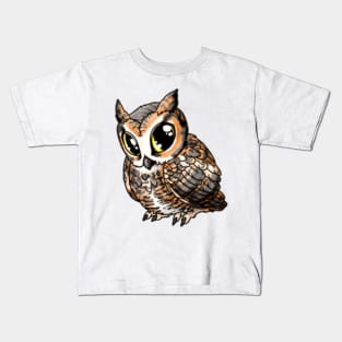 CuteOwlEmote TRO Kids T-Shirt